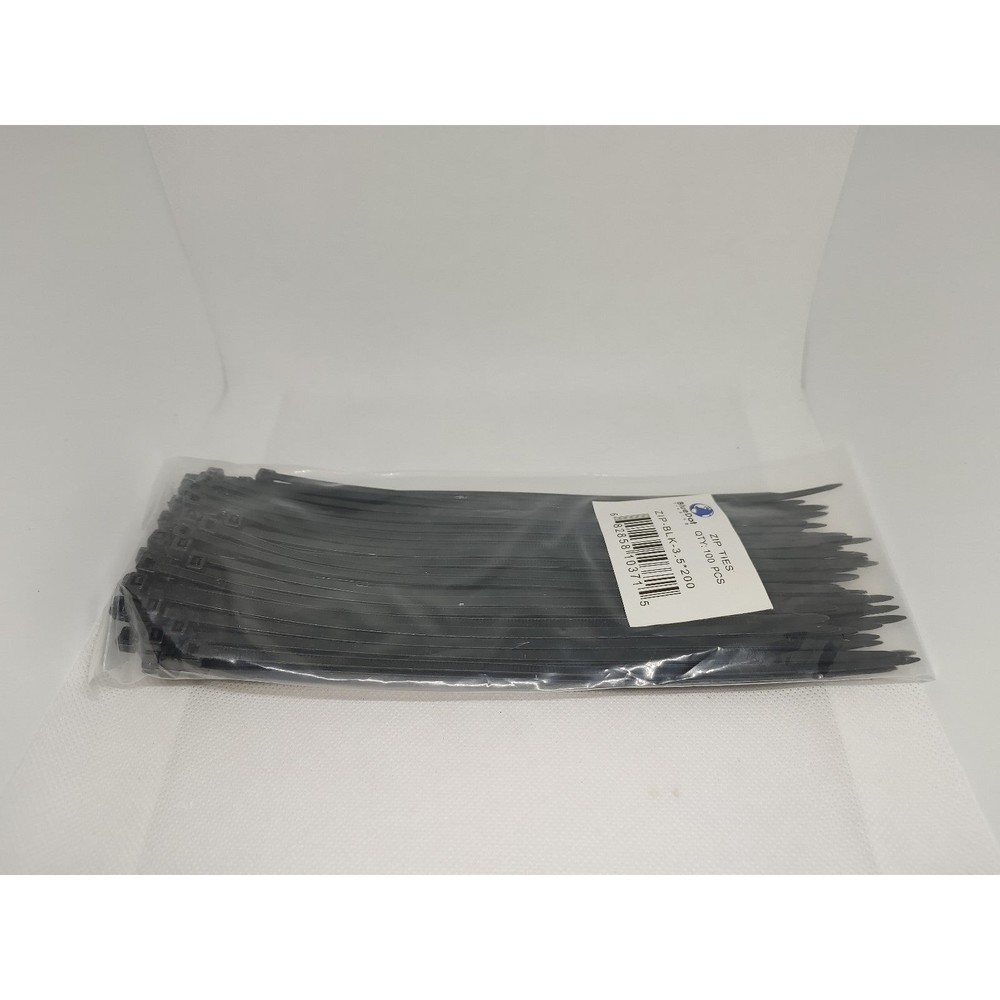 100 pk commscope Cable ties, Heat Stabilized, Weather-resistant, 460 mm